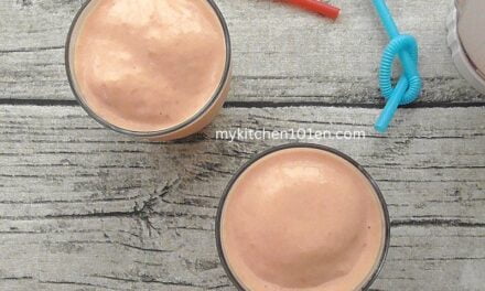Creamy Papaya Milkshake Recipe