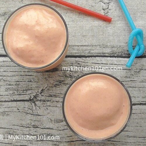 Creamy Papaya Milkshake Recipe