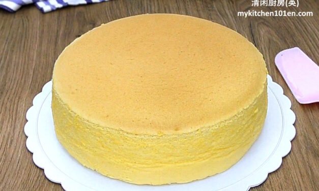 Japanese Cotton Cheesecake- A Light Cheesecake Elders Love