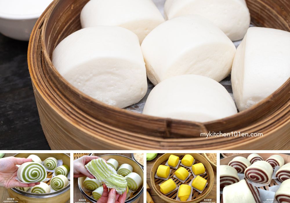 Steamed Chinese Bun (Mantou Recipes)