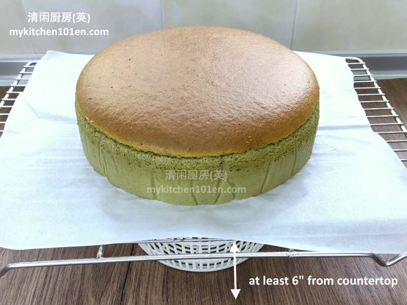 matcha cotton cheesecake