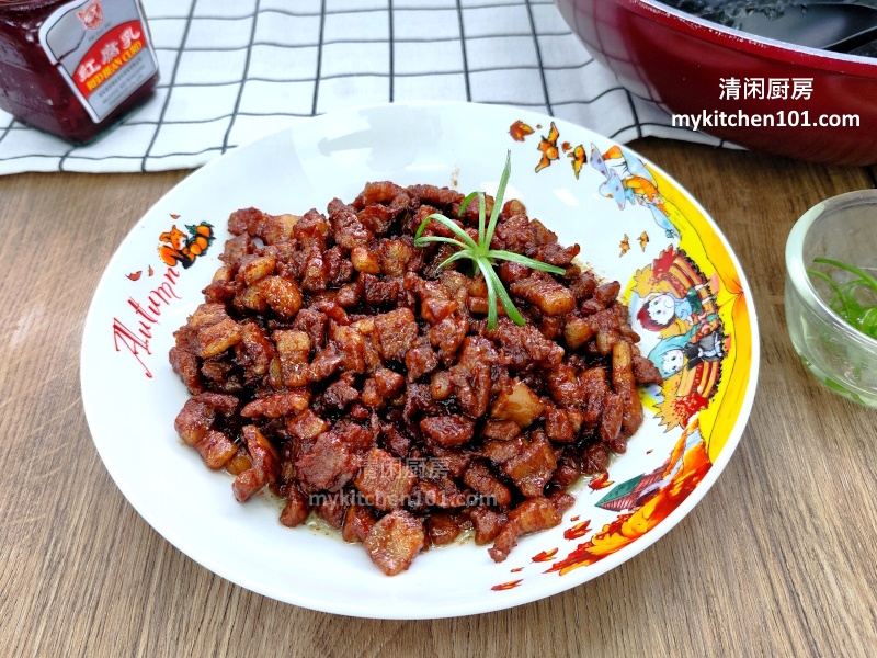 Stir-Fry Red Bean Curd Pork Belly