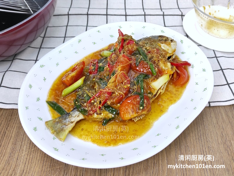 Simple Home-Cooked Delight: Ginger Shallot Soy Sauce Fish ...